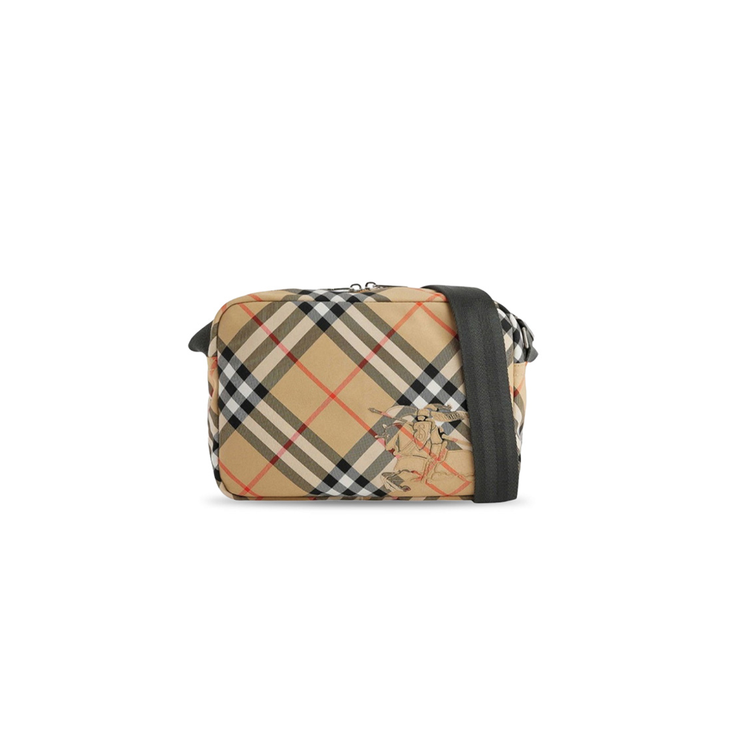 Bv*b*rry CHECK CROSSBODY BAG IN SAND 8091320 (25*18*12cm)